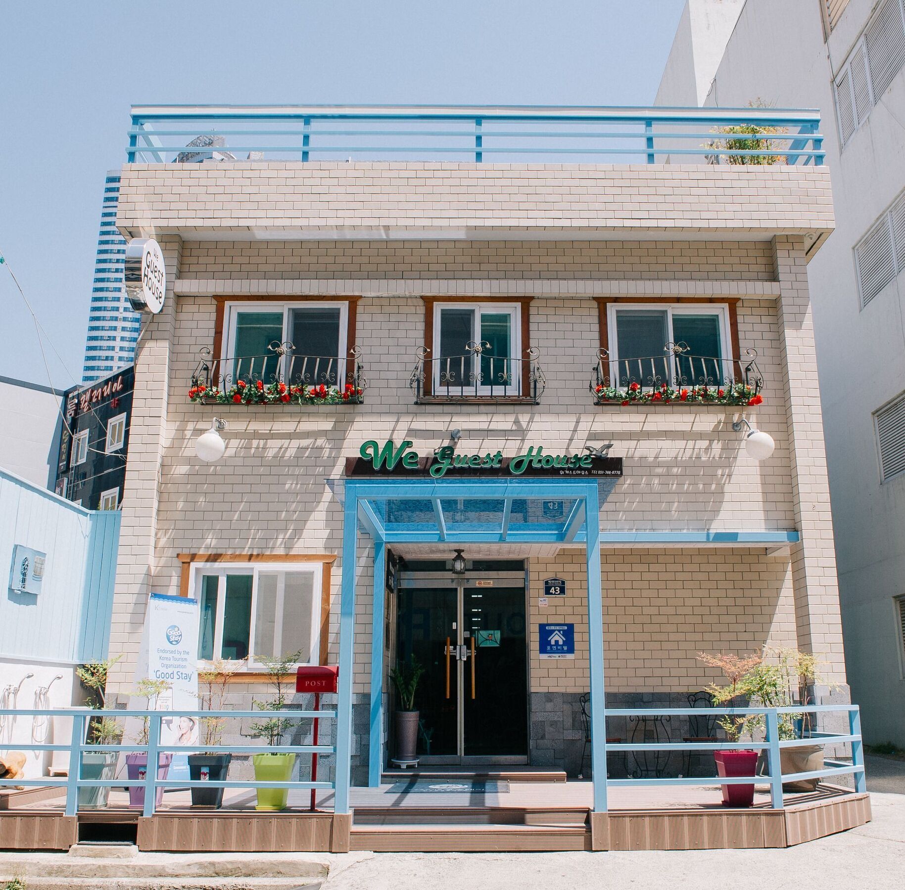 We Guesthouse ปูซาน ภายนอก รูปภาพ